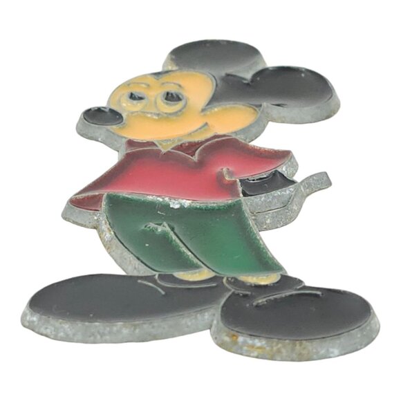 Disney Vintage Mickey Mouse Stained Glass 5" Sun Catcher Window Ornament - Picture 4 of 7